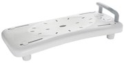 Ridder - Sedile per vasca con maniglia 31x70 cm bianco