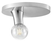 JUST LIGHT. 14777-55 - Plafoniera TURN ME 1xE27/60W/230V cromo