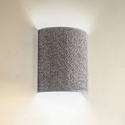 Euluna Applique Boucle di stoffa, grigio