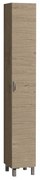 Colonna per mobile bagno Nicole 1 anta P 34 x L 30 x H 195.5 cm rovere nabucco