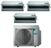 Daikin - Climatizzatore Condizionatore Bluevolution Trial Split Canalizzato Canalizzabile Inverter serie FDXM-F9 9+9+9 con 3MXM68N R-32 Wi-Fi