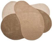 Tappeto in lana marrone 110x140 cm Denton - Bloomingville