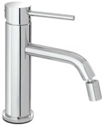 Rubinetto bidet in acciaio inox con scarico click clack Nuego