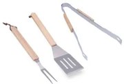 Utensili per barbecue EDM 5,5 x 25 cm / 39 cm / 35 cm