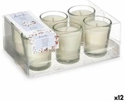 Set di Candele Profumate 16 x 6,5 x 11 cm (12 Unità) Bicchiere Cotone