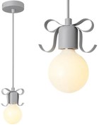 Lampada da soffitto pensile singola NARNI grigio