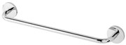 Porta asciugamani a muro 40 cm in acciaio cromato Bora