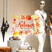 Nuova collezione Cornice autunnale | Vetrofania