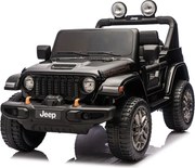 Macchina Elettrica per Bambini Jeep Wrangler Rubicon 12V con Telecomando Nero...