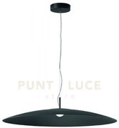 Sospensione 1 luce elle a led 18w 3000k 1719lm  d.90cm nero
