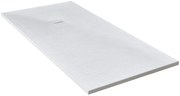 Piatto doccia MOLDCOM COMPOSITES in resina Cosmos Stone bianco L 75 x L 210 x H 4 cm opaco
