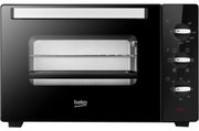 Beko - Bmof38b Fornetto Elettrico Cottura Ventilata 38 Litri 1600 w 4 Funzioni Timer 60 Min Temperatura Fino a 220 Nero