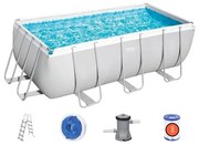 Piscina fuori terra rettangolare 4,12x2,01x1,22 mt con pompa Bestway 56456