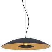 Lindby - Narisara Lampada a Sospensione Ø80 Nero/Oro Lindby