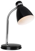 Nordlux - Lampada da tavolo CYCLONE 1xE14/15W/230V nero