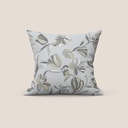 Omika collezione cuscini a fantasie multicolor in velluto impermeabile grigio