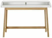 Scrivania con piano bianco St. St James - Woodman