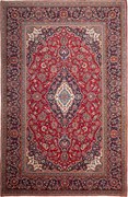 Kashan Tappeto persiano 200 x 310 Rosso (Iran) Annodato A Mano