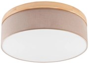 Brilagi - LED Plafoniera BELLADONNA 3xE27/15W/230V beige/pino