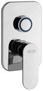 Rubinetto per doccia getto laminare cristallino Serena lucido JACUZZI RUBINETTERIA