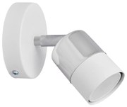 LED Luce Spot da parete a LED TUBSSON 1xGU10/4,8W/230V bianco/cromo lucido