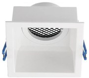 Plafoniera GU10 9x9 cm bianca