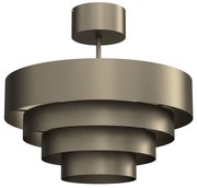 Lampadario a plafone RINGS 1xE27/15W/230V ottone