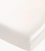Lenzuolo con angoli in raso di seta di gelso 22 Momme 6A Premium White