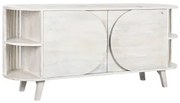 Credenza DKD Home Decor Bianco Legno di mango (150 x 40 x 65 cm)