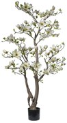 Pianta artificiale senza vaso in pvc colore bianco H 180