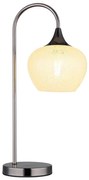 Globo 15548TK - Lampada da tavolo MAXY 1xE27/40W/230V bianco/antracite