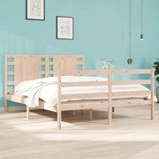 Giroletto in legno massello 135x190 cm small double