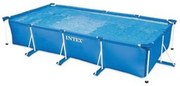 Intex - piscina 'frame' rettangolare con telaio portante senza pompa CM.450X220X84H. - capacit LT.7127 - peso KG.39,2 (28273)