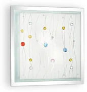 Plafoniera Moderna Ocean Metallo Multicolor 2 Luci E27