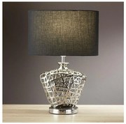 Searchlight EU4552CC - Lampada da tavolo NETWORK 1xE27/60W/230V