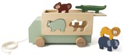 Trixie Camioncino in legno con animali