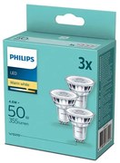 SET 3xLampadina LED Philips GU10/4,6W/230V 2700K