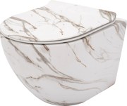 Vaso WC sospeso Rea Carlos Slim Lava Mat Mini