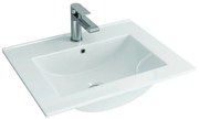 Kamalu - lavabo incasso 60 cm in ceramica litos-k7060