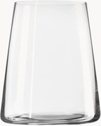 Set di 6 bicchieri in cristallo a forma di cono Power