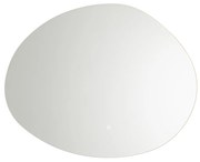 Specchio da bagno 80 cm con LED e funzione antiappannamento - Biba