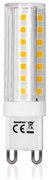 Lampadina Led G9 a Capsula 4,8W SMD trasparente Bianco caldo 3000K Aigostar