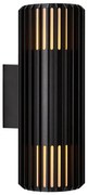 Nordlux - Applique da esterno ALUDRA 2xE27/15W/230V IP54 nero
