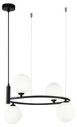 Maytoni | Ring Lampada a soffitto / plafoniera Modern Nero