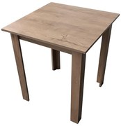 Tavolo da pranzo quadrato LEVI quercia sonoma