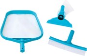 KIT PULIZIA PISCINA 'DELUXE' 3 pezzi - INTEX