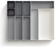 Organizzatore per cassetti variabili grigio Blox - Joseph Joseph