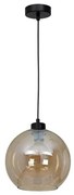 Lampadario su filo SOFIA 1xE27/60W/230V marrone