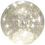 Decorazione natalizia LED — 20 LED, alimentazione 3x AA, sfere Ø 15 cm