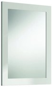 Specchio rettangolare bianco 60 x 80 cm